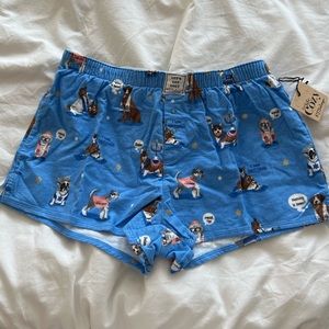 PJ Salvage Hanukkah Boxer Pajama Shorts